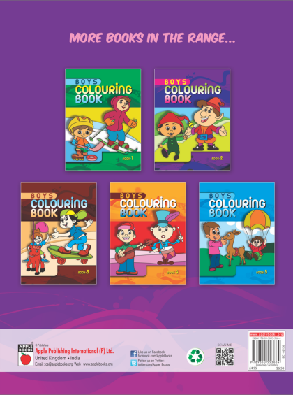 Boys Colouring Book - 2 - Image 2