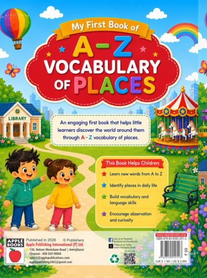 My First Book Of A-Z Vocabulary Of Places - Image 2