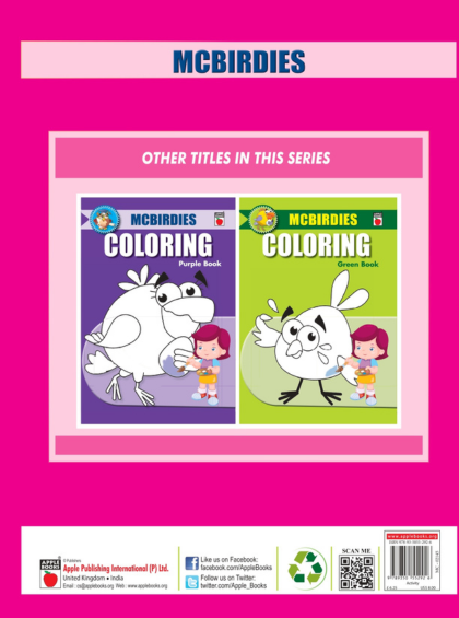 Mc Birdies Colouring (Pink) - Image 2