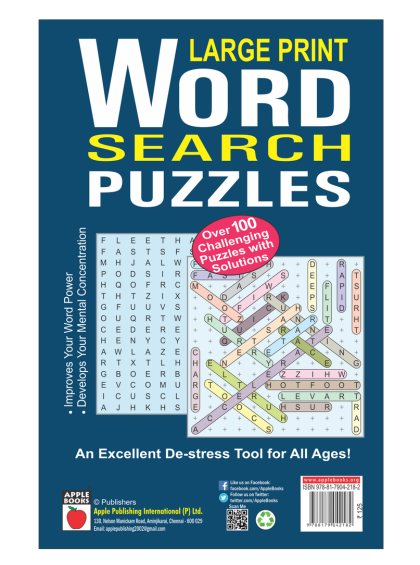 Large Print Word Search Puzzless - Image 2