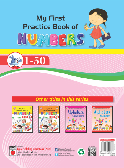 My First Practice Book - Numbers 1 To 50 - Image 2