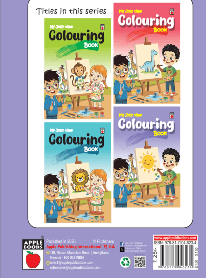 My Jollytime Colouring -Purple - Image 2